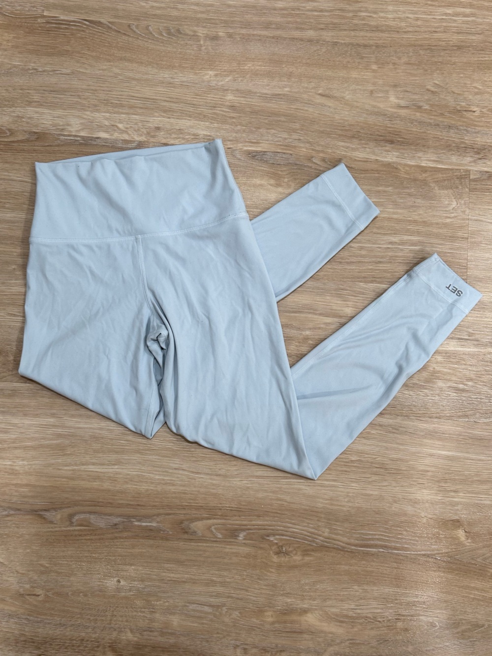 Light blue set active leggings